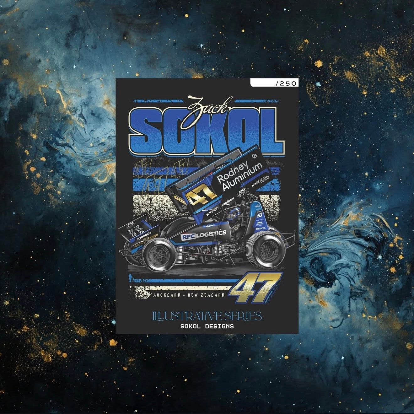 Sprintcar Trading Cards "Illustrative Series"